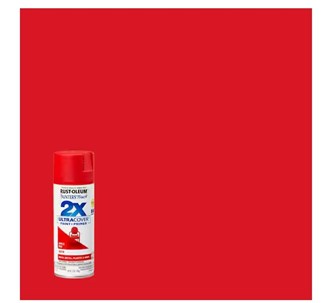 12 oz. Satin Apple Red General Purpose Spray Paint